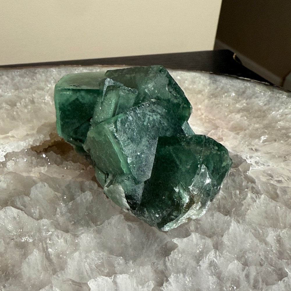 Green Cube Fluorite Raw Specimen - Picture 4 of 10